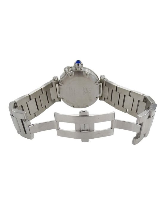 Cartier Watch Pasha Seatimer Date Automatic Winding at Stainless Steel Silver main image 11